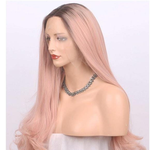 Ombre Pink Beauty Lace Front Wig main image 7